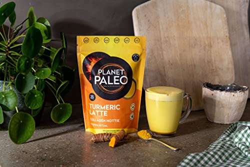 Planet Paleo Pure Collagen - Turmeric Latte (260g, 25 Servings) Planet Paleo buy supplements canada