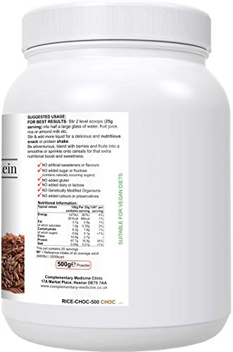 Complementary Supplements | BodyFuel Brown Rice Protein Powder Plus Chicory, Green Tea Complementary Supplements buy supplements canada