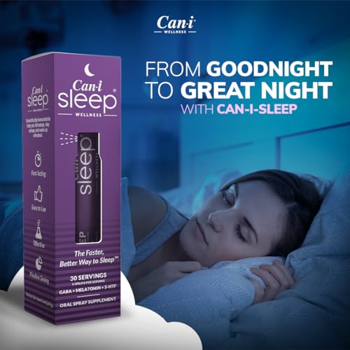 Sleep Fast & Longer - Oral Absorbtion Spray Can I Sleep Natural Sleep Aid with Melatonin Cani Brands Feel Amazing buy supplements canada