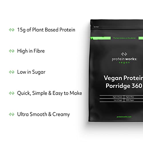 Protein Works - Vegan Protein Porridge 360 | High Protein Breakfast | Plant-Based | Chocolate | 900g THE PROTEIN WORKS buy supplements canada