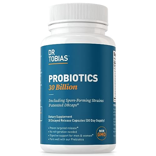Dr. Tobias Probiotics 30 Billion, 10 Strains, 30 Billion CFU's, Targeted Release Probiotics Dr. Tobias buy supplements canada