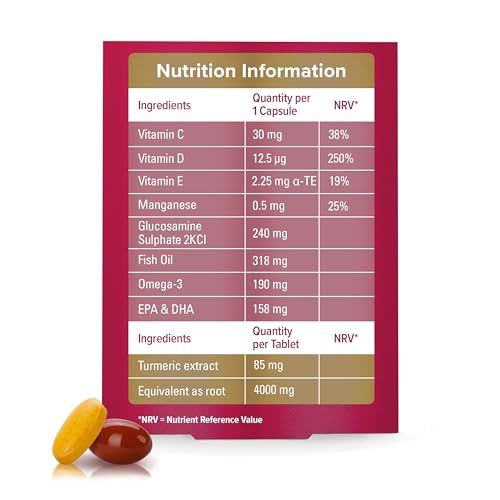 Seven Seas JointCare Supplex & Turmeric, With Glucosamine, Omega-3, Vitamins C and D Seven Seas buy supplements canada