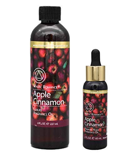 Apple Cinnamon 8oz and 2oz Fragrance Oil Set (Two Bottles, one with Dropper) Msupps.com buy supplements canada