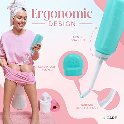 JJ CARE Peri Bottles - Pack of 2 Peri Bottles for Postpartum Care Kit, 500 ml Peri Bottles JJ CARE buy supplements canada