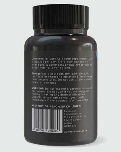 Marine Collagen Capsules 1200mg with VIT C (12mg) and Zinc (1.5mg) - Made in The UK Futuro Labs buy supplements canada