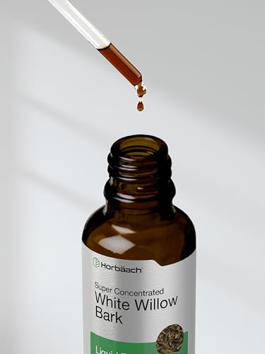 White Willow Bark Extract | 2 fl oz | Alcohol Free Liquid Tincture | Super Concentrated Horbäach buy supplements canada