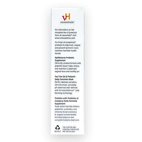 vH essentials Vitamin C Vaginal Tablet | Boric Acid Suppository Alternative | Supports Healthy pH and Eliminates vH essentials buy supplements canada