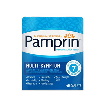 Pamprin Multi-Symptom Formula, with Acetaminophen, Menstrual Period Symptoms Relief including Cramps Pamprin buy supplements canada