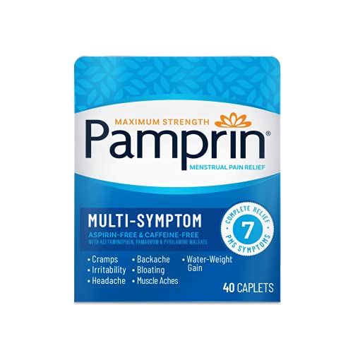 Pamprin Multi-Symptom Formula, with Acetaminophen, Menstrual Period Symptoms Relief including Cramps Pamprin buy supplements canada