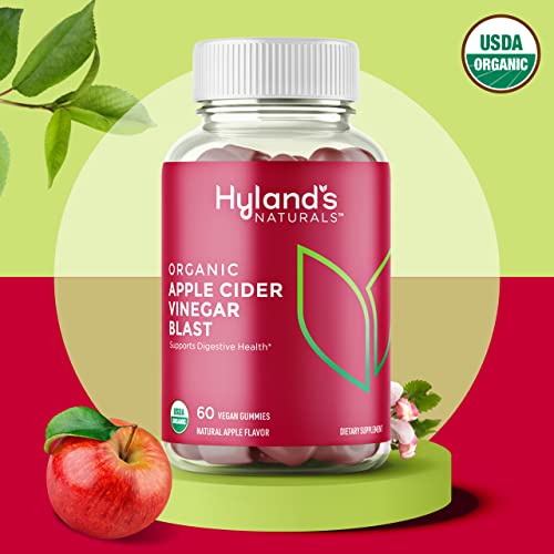 Hyland's Naturals Organic Apple Cider Vinegar Blast Gummies, Digestive Health Suppor Hyland's buy supplements canada