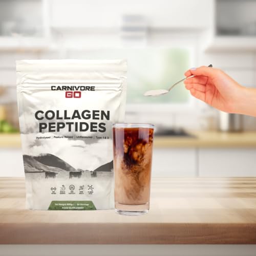Carnivore Go Grass Fed Bovine Collagen Powder - 400g Hydrolysed Type 1 & 3 Carnivore Go buy supplements canada