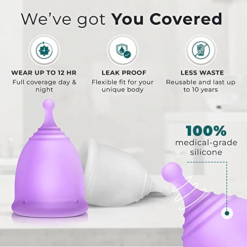 Carecup Menstrual Cup Sterilizer - Modern Menstrual Cup Cleaner Unscented Sanitizer - 2-Minute Carecup buy supplements canada