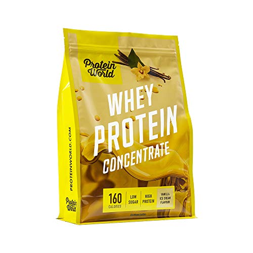 Protein World - Whey Protein Concentrate - High Protein, Low Sugar Post-Workout Shake Protein World buy supplements canada