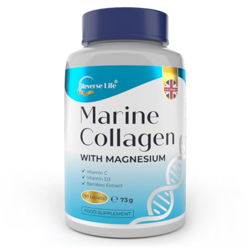 Reverse Life Powerful Marine Collagen Tablets 1800mg with Vitamin C & Vitamin D3 + Magnesium Reverse Life buy supplements canada