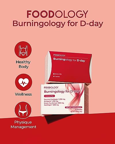 FOODOLOGY Burningology D-Day (Pack of 1, 10 Days) - Jiaogulan, Wakame Complex, Green Tea Extract FOODOLOGY buy supplements canada