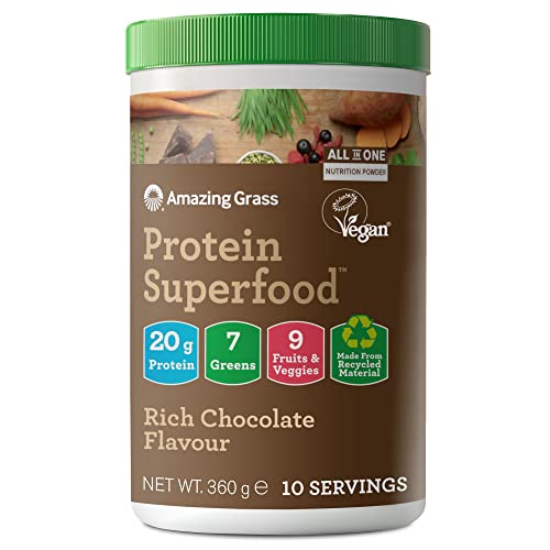 Amazing Grass Protein Superfood, Organic Vegan Protein Powder with Fruit and Vegetables Amazing Grass buy supplements canada