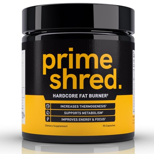 PrimeShred Fat Burner Pills for Men, Triple Action Weight Loss Supplement with Caffeine PrimeShred buy supplements canada