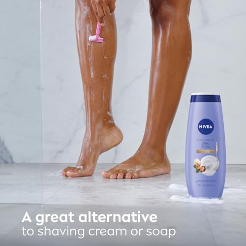 NIVEA Nourishing Shea Butter Body Wash with Nourishing Serum, Moisturizing Body Wash for Women NIVEA buy supplements canada