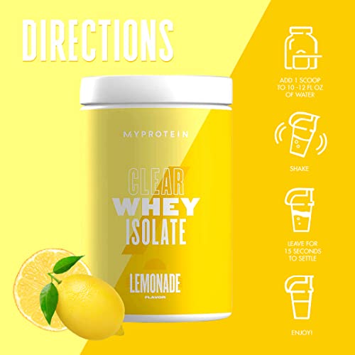 Myprotein® - Clear Whey Isolate - Whey Protein Powder - Naturally Flavored Drink Mix Myprotein buy supplements canada