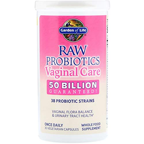 Raw Probiotics Vaginal Care, 30 Vegetarian Capsules - Garden of Life, promote yeast balance Garden of Life buy supplements canada