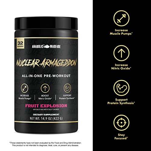 Anabolic Warfare Nuclear Armageddon Pre Workout Powder Pre-Workout for Men Anabolic Warfare buy supplements canada