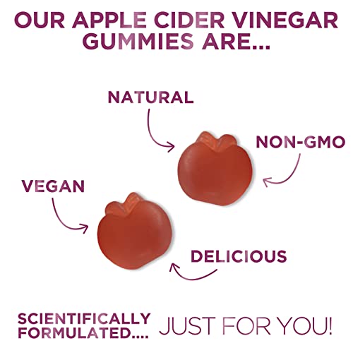 Vegan Apple Cider Vinegar Gummies | Max Strength 1000mg | Gelatin-Free, Vegan, Non-GMO Nature's Nutrition buy supplements canada