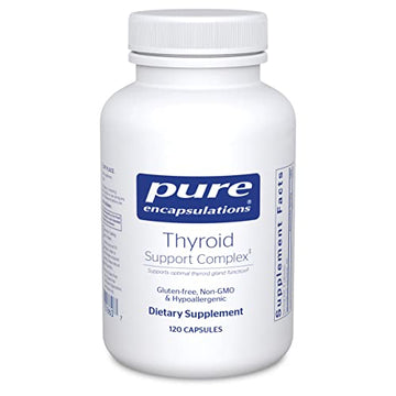 Pure Encapsulations Thyroid Support Complex - Hypoallergenic Supplement with Herbs Pure Encapsulations buy supplements canada