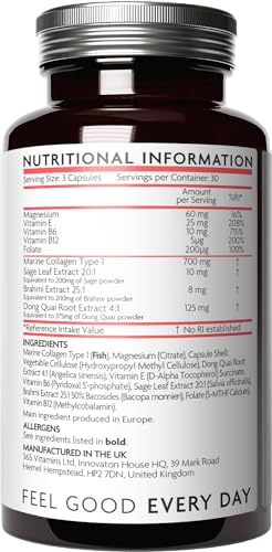 Premium Advanced Collagen Capsules for Menopause and Perimenopause V Vitamini buy supplements canada