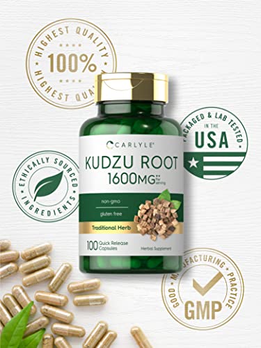 Carlyle Kudzu Root | 100 Extract Capsules | Non-GMO and Gluten Free Formula Carlyle buy supplements canada