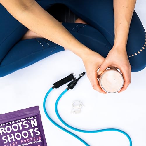 Roots 'n Shoots Vegan Protein, Shake, Berry Flavour, with Added B12, 26g Protein ROOTS 'N SHOOTS buy supplements canada