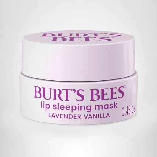 Burt’s Bees Lavender Vanilla Lip Sleeping Mask, With Hyaluronic Acid and Squalane Moisturizer To Instantly Hydrate Lips, Overnight Mask and Treatment, 0.45 oz. Burt's Bees buy supplements canada