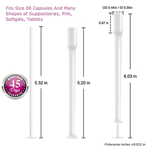 Nieteyrue 20-Packs Suppository Applicators for Women, Disposable, Individually Wrapped Nieteyrue buy supplements canada