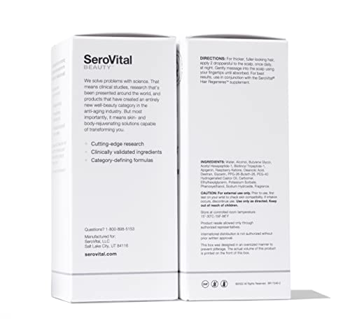 SeroVital Hair Regeneres Advanced Healthy Hair Growth Bundle Serovital buy supplements canada
