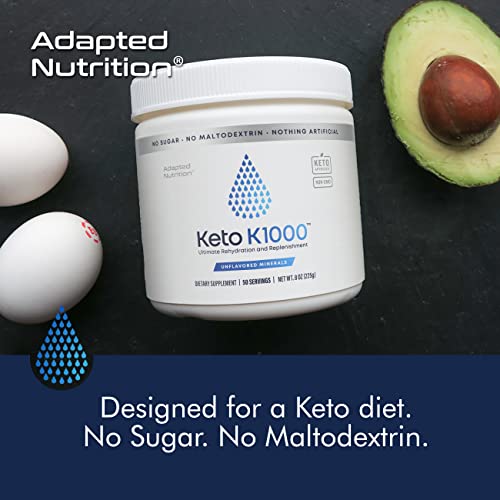 Hi-Lyte Keto K1000 Electrolyte Powder | Unflavored | Hydration Supplement Drink Mix Hi-Lyte buy supplements canada