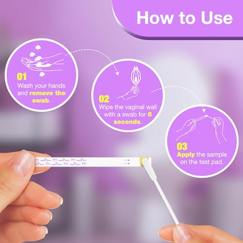 Easy@Home Vaginal pH Test -10 Strips | BV Test Kit at Home for Women | Yeast Infection Test + pH Balance Easy@Home buy supplements canada
