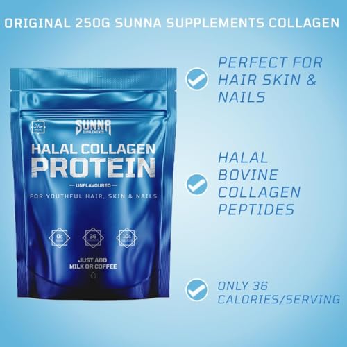 SUNNA SUPPLEMENTS - Halal Bovine Collagen Protein Powder for Hair, Skin, Nails and Joints SUNNA SUPPLEMENTS buy supplements canada