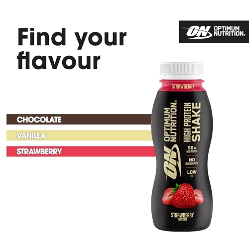 Optimum Nutrition High Protein Shake Bottles, Ready To Drink Healthy Snacks, No added Optimum Nutrition buy supplements canada