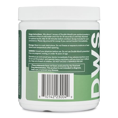 Pre Workout Powder for Men & Women (30 Servings of Caffeine, Beta Alanine, L-Citrulline Double Wood Supplements buy supplements canada
