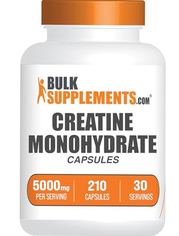 BULKSUPPLEMENTS.COM Creatine Monohydrate Capsules - Micronized Creatine Monohy BULKSUPPLEMENTS.COM buy supplements canada