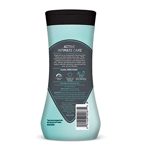 Summer's Eve Active Daily Performance All Over Feminine Body Wash, Feminine Wash pH Balanced Summer's Eve buy supplements canada