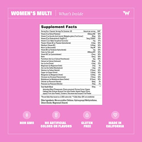Health By Habit Womens Multi Supplement (60 Capsules) - 23 Essential Vitamins Health By Habit buy supplements canada