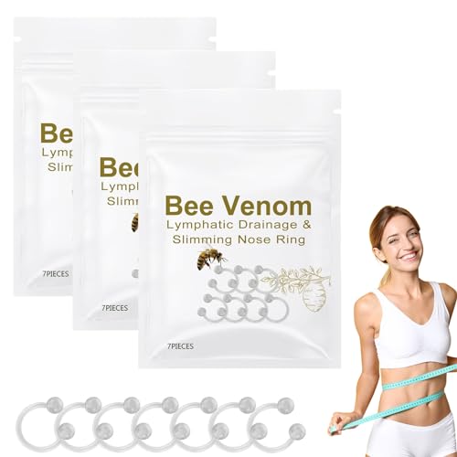 Beee Venom Lymphatic Drainage & Slimming Nose Ring (3 Packs) Diameleo buy supplements canada
