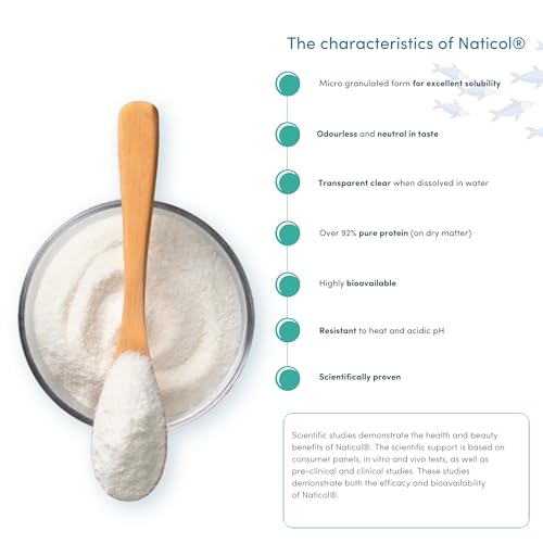 Marine Collagen 375g - 12.5g x 30 Servings - Naticol® Type 1 and 3 - Vitality Pro Hydrolysed Collagen vP Vitality Pro buy supplements canada