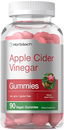 Horbaach Vegan Apple Cider Vinegar Gummies | 90 Count | ACV Supplement | Natural Horbäach buy supplements canada