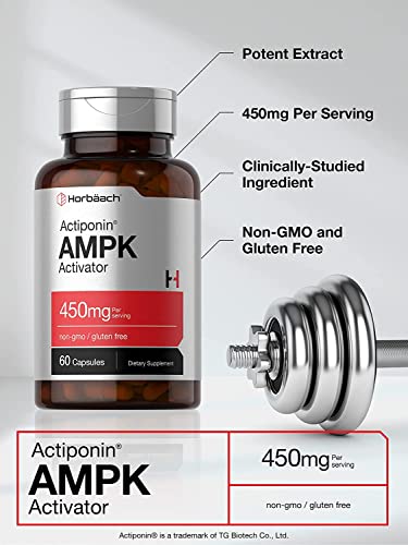 AMPK Metabolic Activator 450 mg | 60 Capsules | Non-GMO, Gluten Free | Jiaogulan Gynostemma Horbäach buy supplements canada