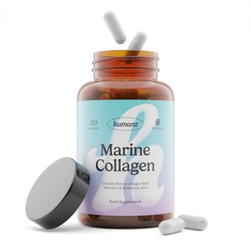 Humanz Collagen Capsules - Marine Collagen with Vitamin C - Collagen Supplements for Women & Men Humanz buy supplements canada