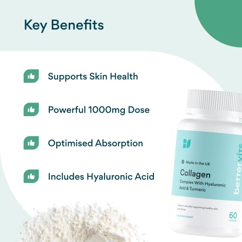 Bettervits Collagen Complex | 1000mg Hydrolyzed Capsules Bettervits buy supplements canada