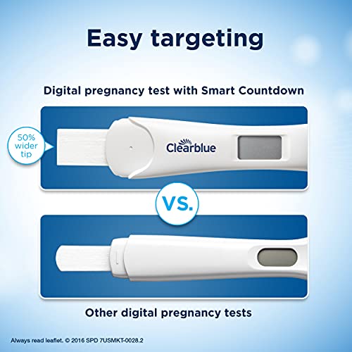 Clearblue Digital Pregnancy Test with Smart Countdown, Multi, 5 count Clearblue buy supplements canada