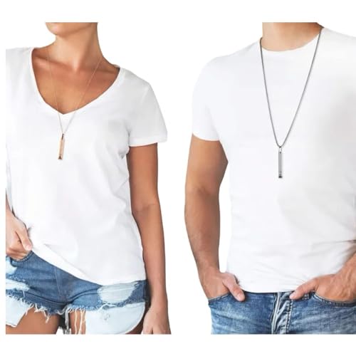 Mariscal Anxiety Breathing Necklace - Rose Gold Anti Anxiety Necklace Breathing for Women and Men Mariscal Store buy supplements canada