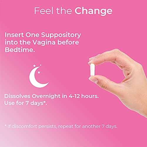 Natureland 40 Count, 600mg Boric Acid Vaginal Suppositories, Made in USA, Restore pH Balance Natureland buy supplements canada